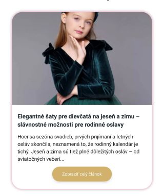 ❤️NOVINKA❤️ Predstavujeme Vám náš nový článok o jesenných a zimných šatkách pre dievčatá dostupný na našom webe V novom...